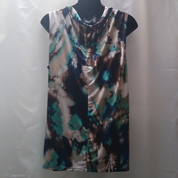 Dusak design multi color sleeveless shirt - Picture 5 of 7